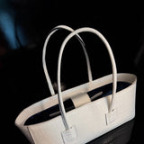 Eclat Tote Mini - White Gloss